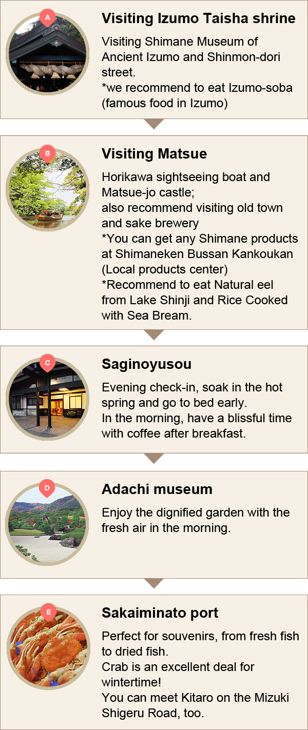 [Our recommended Best route] one night two days sightseeing trip